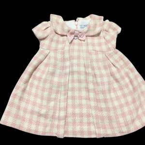 Mayoral Pink and White Zippered Garment